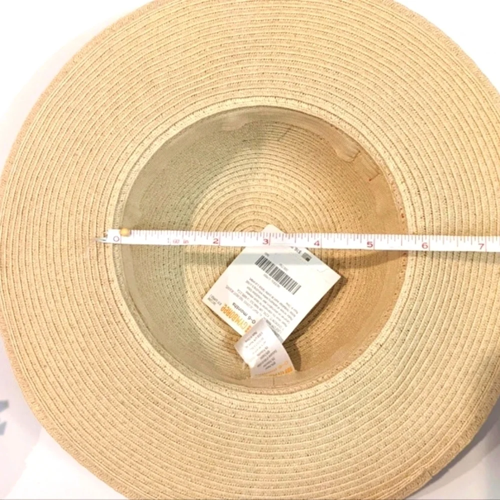 Gymboree Girls Wide Brim Straw Hat